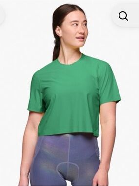 Shredly Beyond Tech Bike Boxy Tee - Green